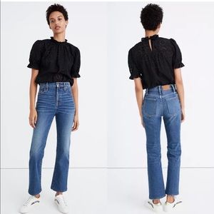 Madewell Slim Demi-Boot Jean in Sundale Wash